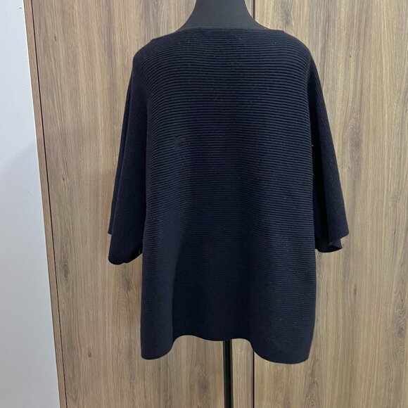 COS Knitted Oversized Sweater Poncho - Picture 5 of 9